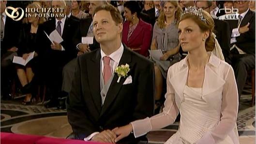 Die kaiserliche Hochzeit am 27. August 2011 war ein großes Medienereignis und der RBB übertrug die Feierlichkeiten live aus der Friedenskirche.