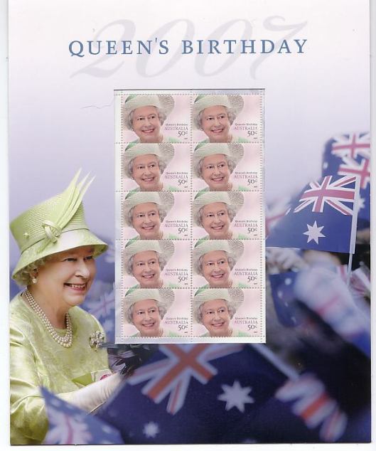 Queen's Birthday Briefmarke 2007